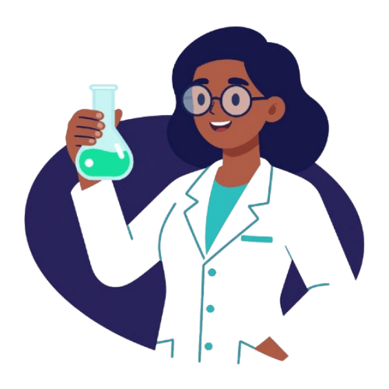 Imagem de uma cientista